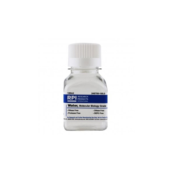 Water, Molecular Biology Grade, DNase and RNase Free, 100 ml
